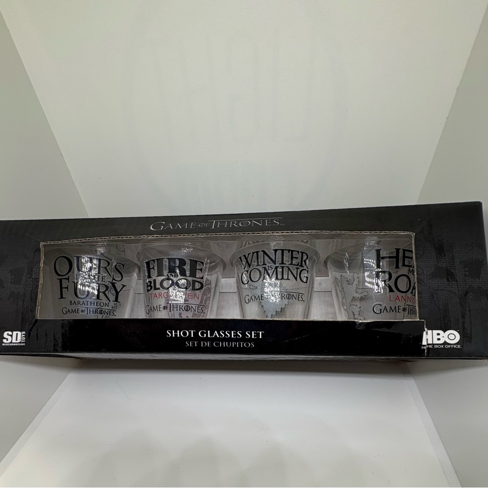 Game of Thrones Shot Glass Set